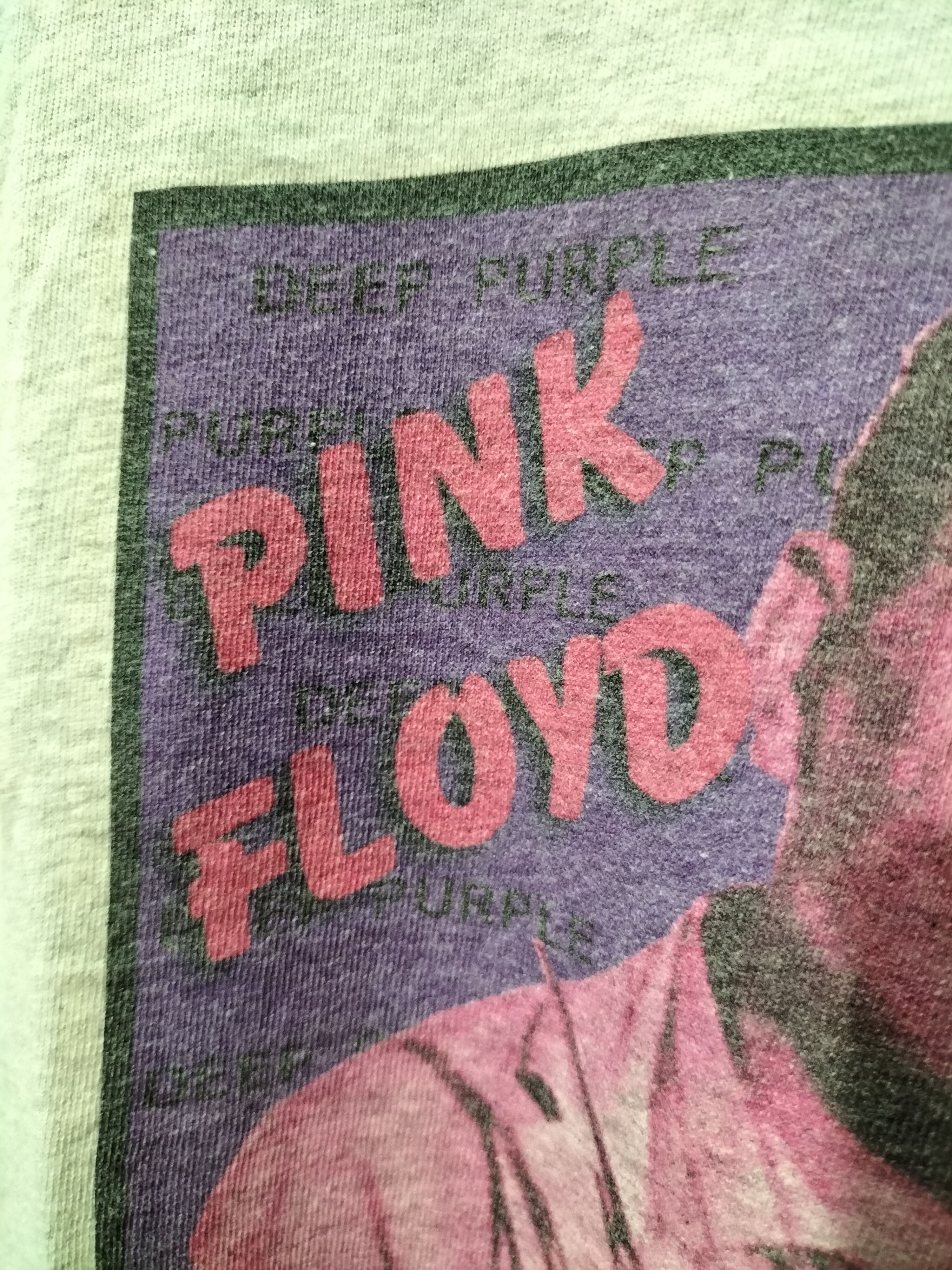 Pink Floyd Vintage Pink Floyd Tour T Deep Purple Alabama rocktees Size US M / EU 48-50 / 2 - 4 Thumbnail