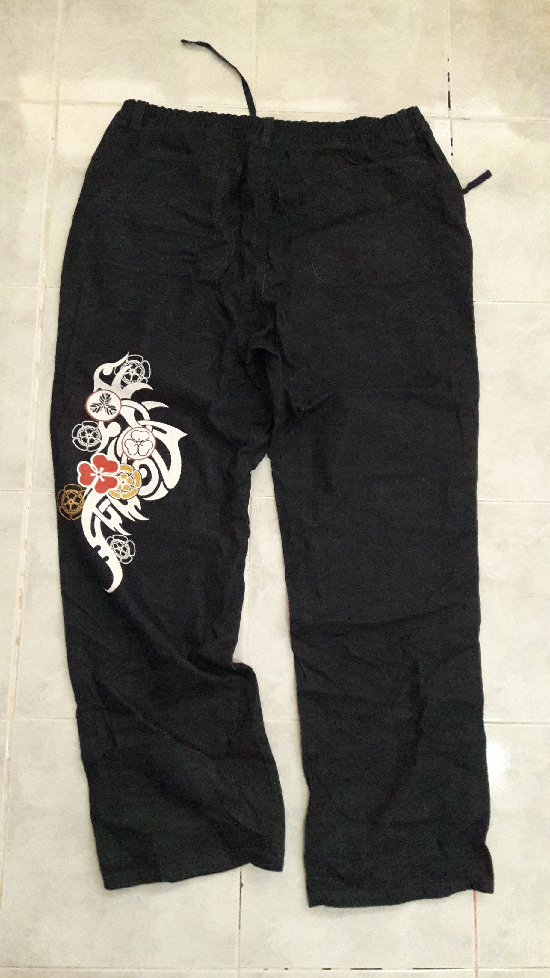 Dogtown Vintage Amore Puro Sukajan Fashion Dragon Denim pant Size US 35 - 4 Thumbnail