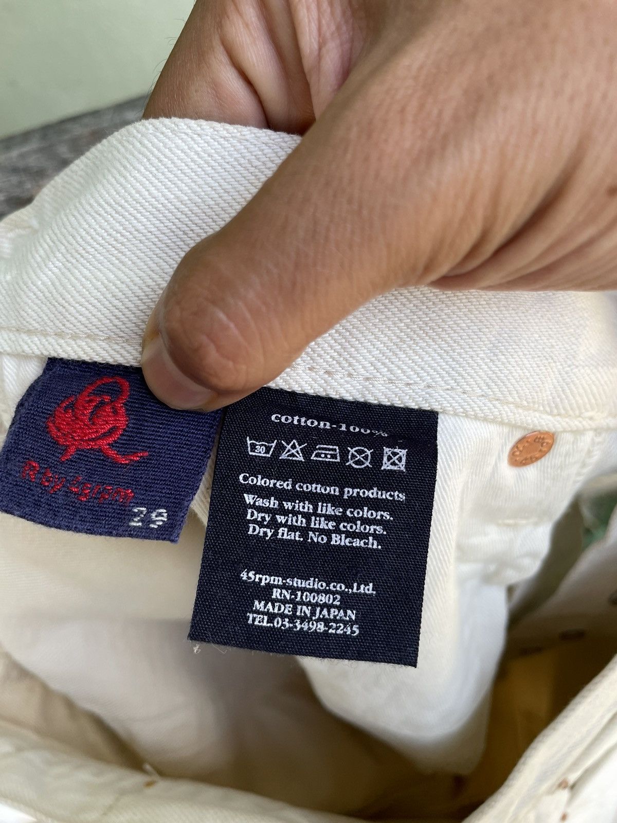 45rpm × Japanese Brand × Vintage 🔥STEALS🔥 Vintage 45RPM Japan Pants Size US 29 - 12 Thumbnail