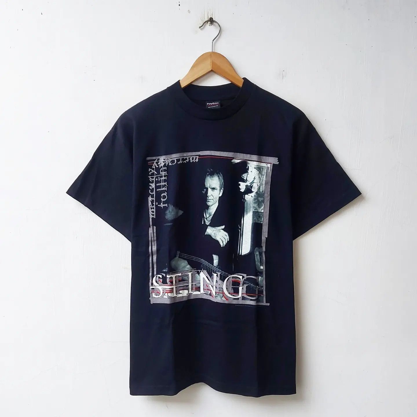 Vintage 90's STING Mercury Falling Tour 1996 Tshirt