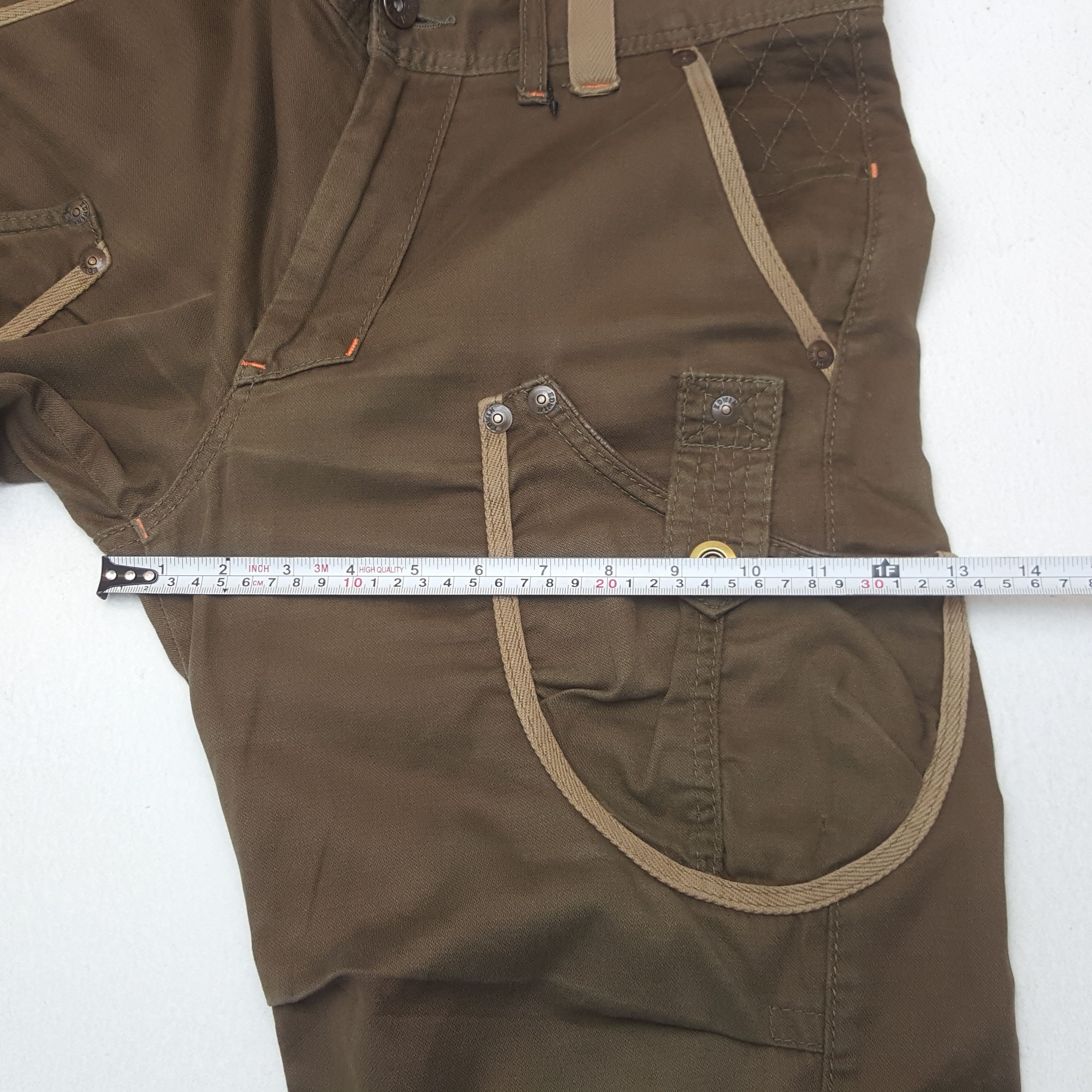 Edwin Vintage Edwin Japanese Brand Pockets Style Cargo Pants Size US 33 - 9 Thumbnail