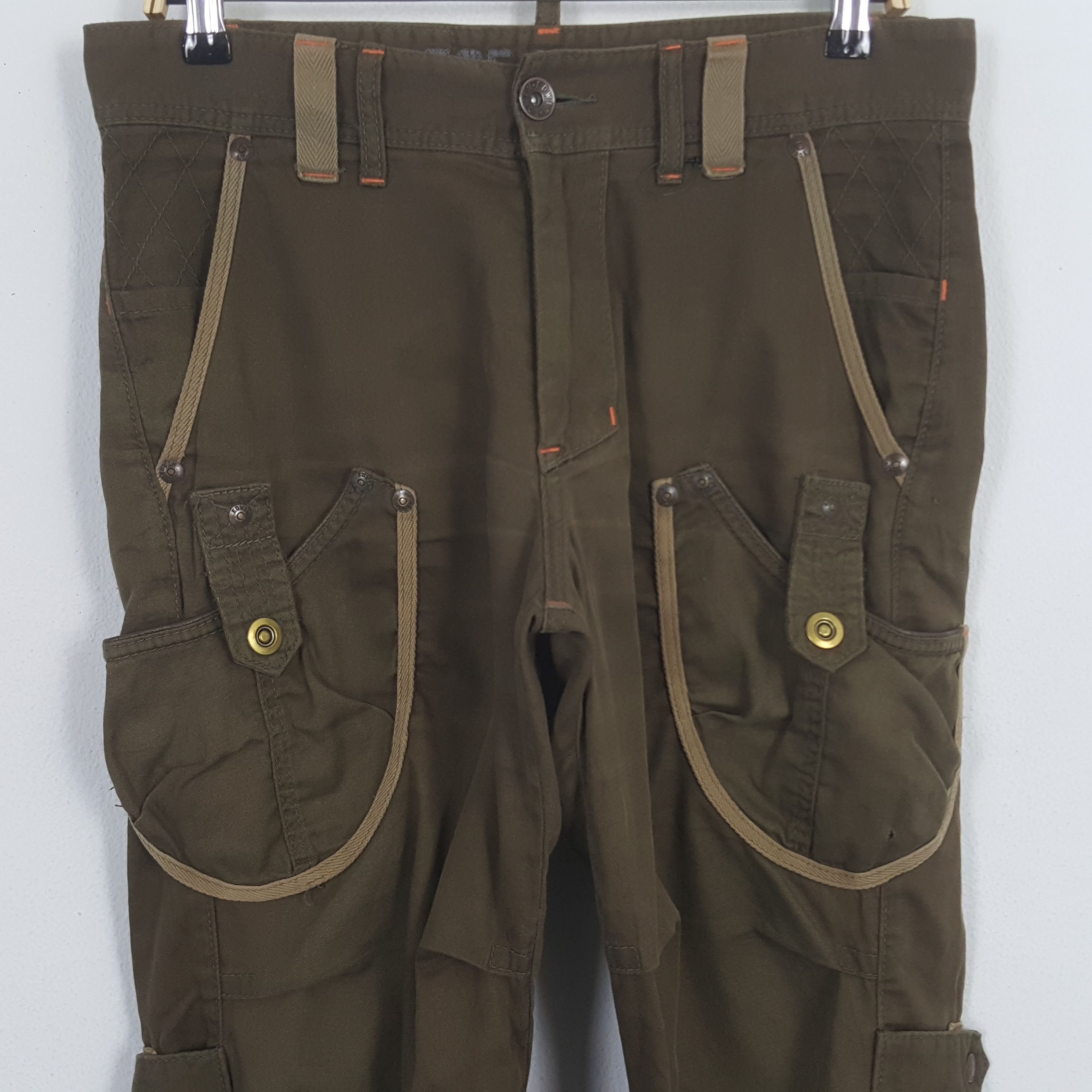 Edwin Vintage Edwin Japanese Brand Pockets Style Cargo Pants Size US 33 - 2 Thumbnail