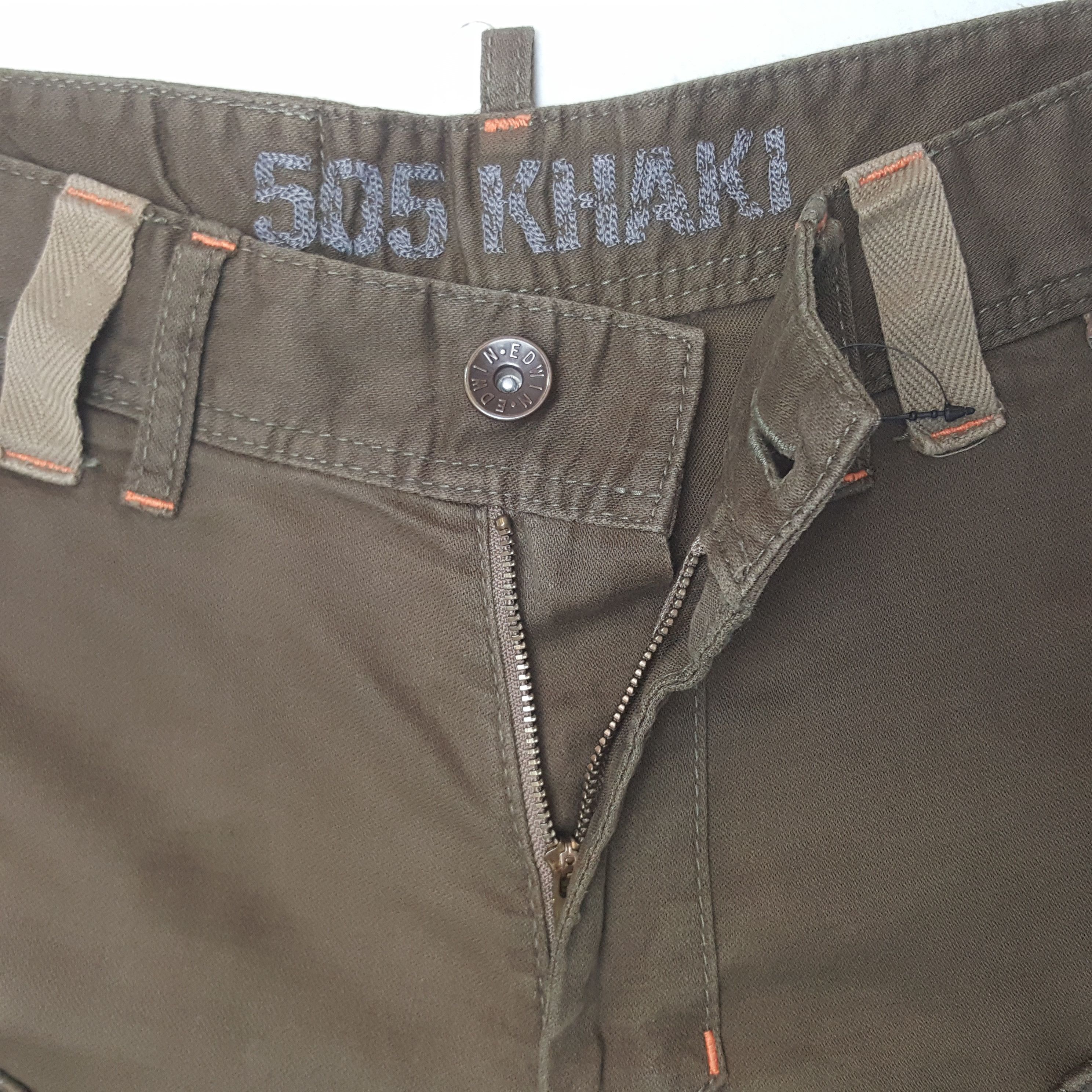 Edwin Vintage Edwin Japanese Brand Pockets Style Cargo Pants Size US 33 - 12 Thumbnail