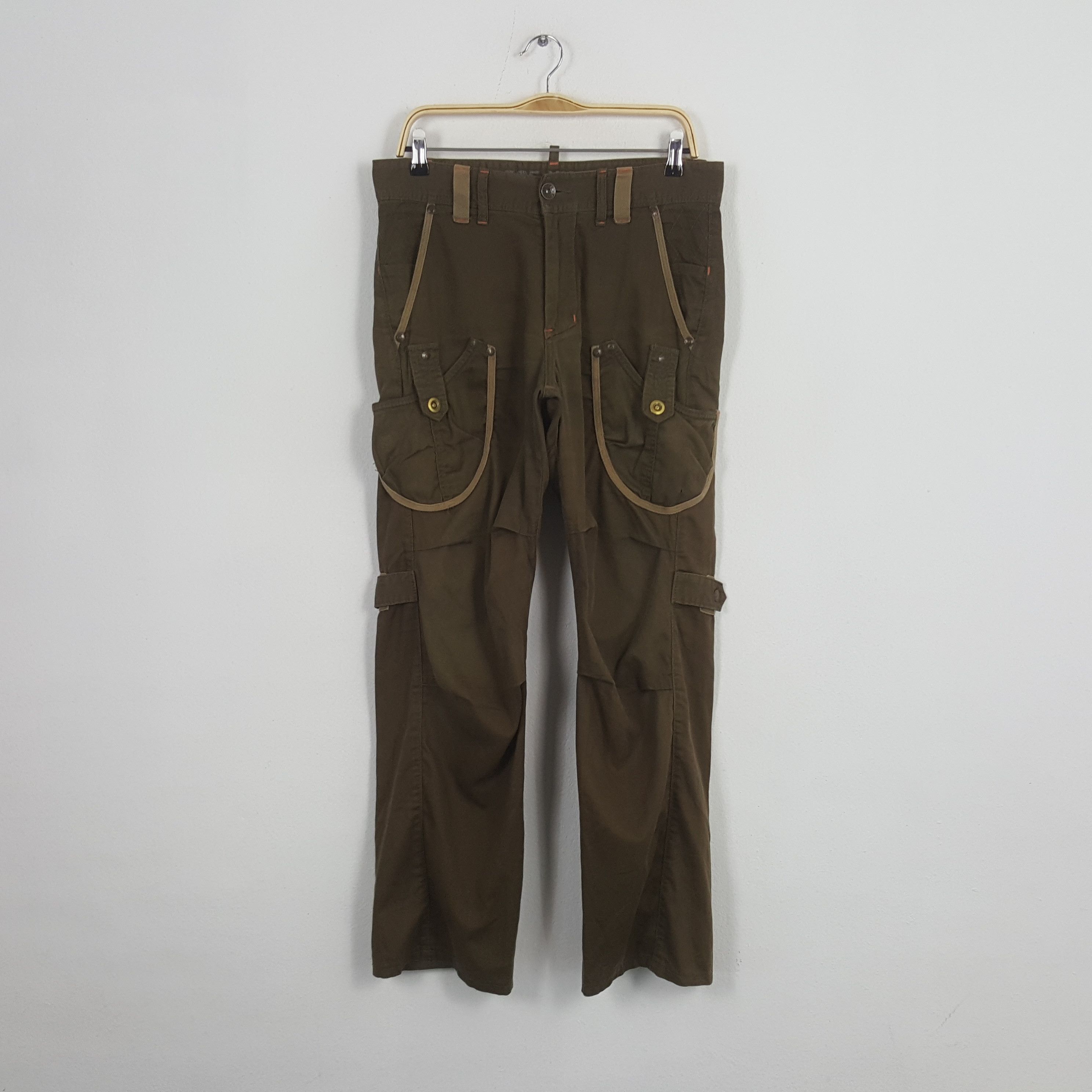 Edwin Vintage Edwin Japanese Brand Pockets Style Cargo Pants Size US 33 - 1 Thumbnail