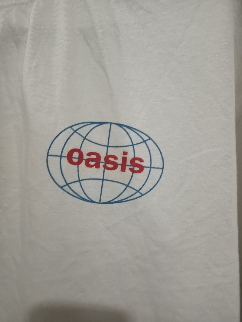 Band Tees × Vintage Vintage oasis all around the world bootleg shirt Size US L / EU 52-54 / 3 - 3 Thumbnail