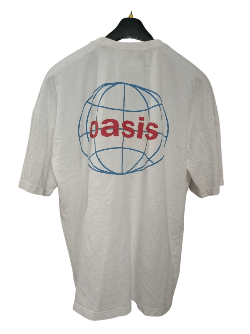Band Tees × Vintage Vintage oasis all around the world bootleg shirt Size US L / EU 52-54 / 3 - 1 Thumbnail