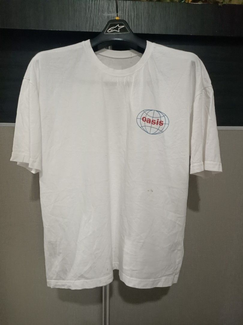 Band Tees × Vintage Vintage oasis all around the world bootleg shirt Size US L / EU 52-54 / 3 - 2 Thumbnail