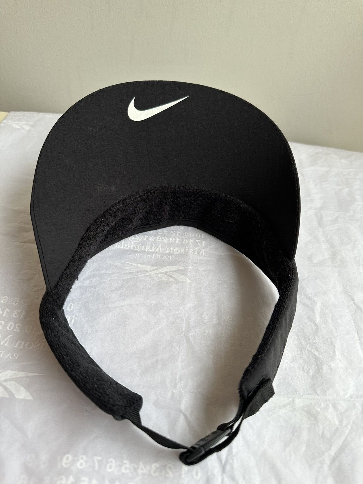 Nike Vintage Nike Visor panel Cap Y2K swoosh logo Size ONE SIZE - 7 Thumbnail
