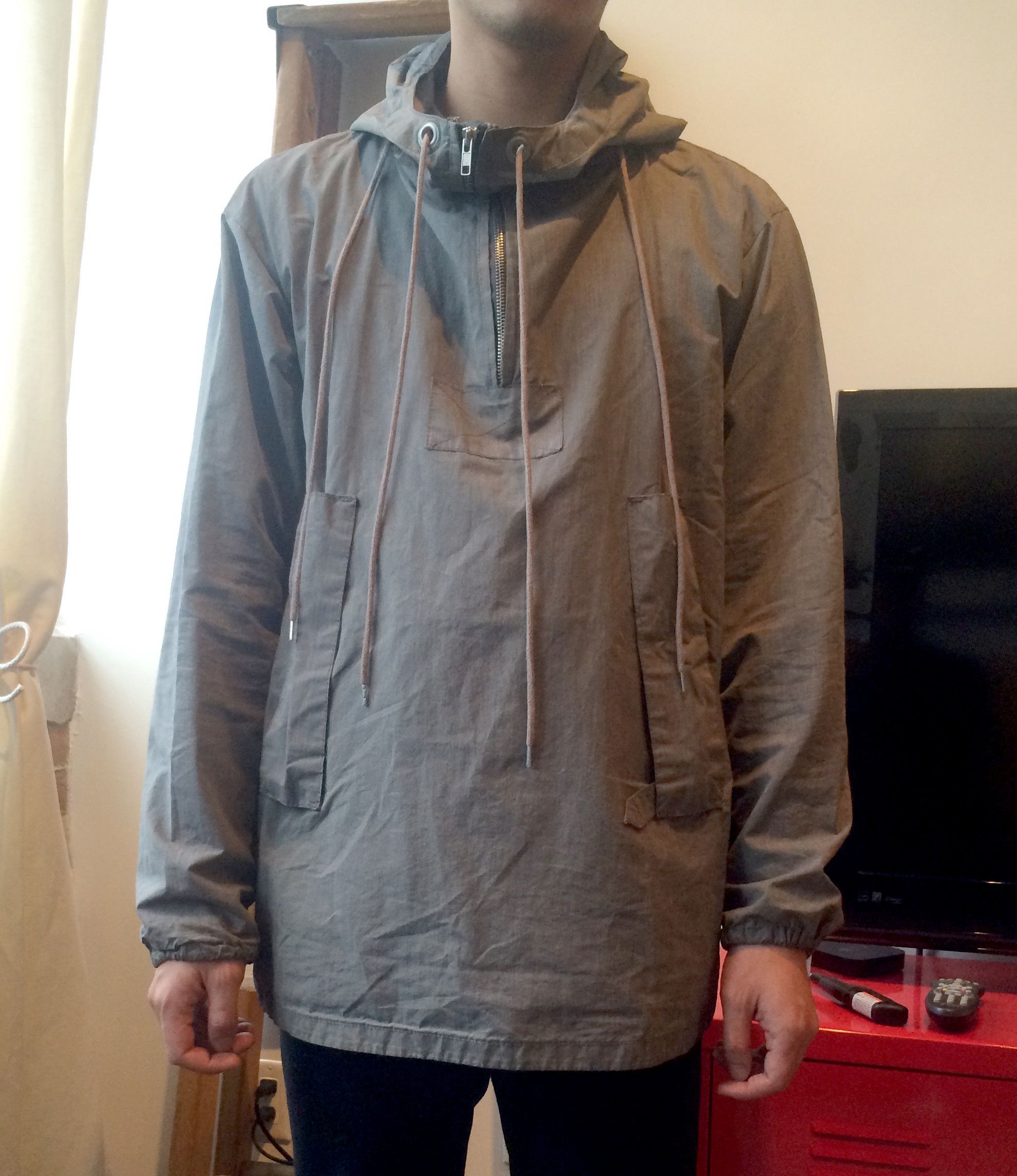 Acne Studios Waxed Pullover Jacket  