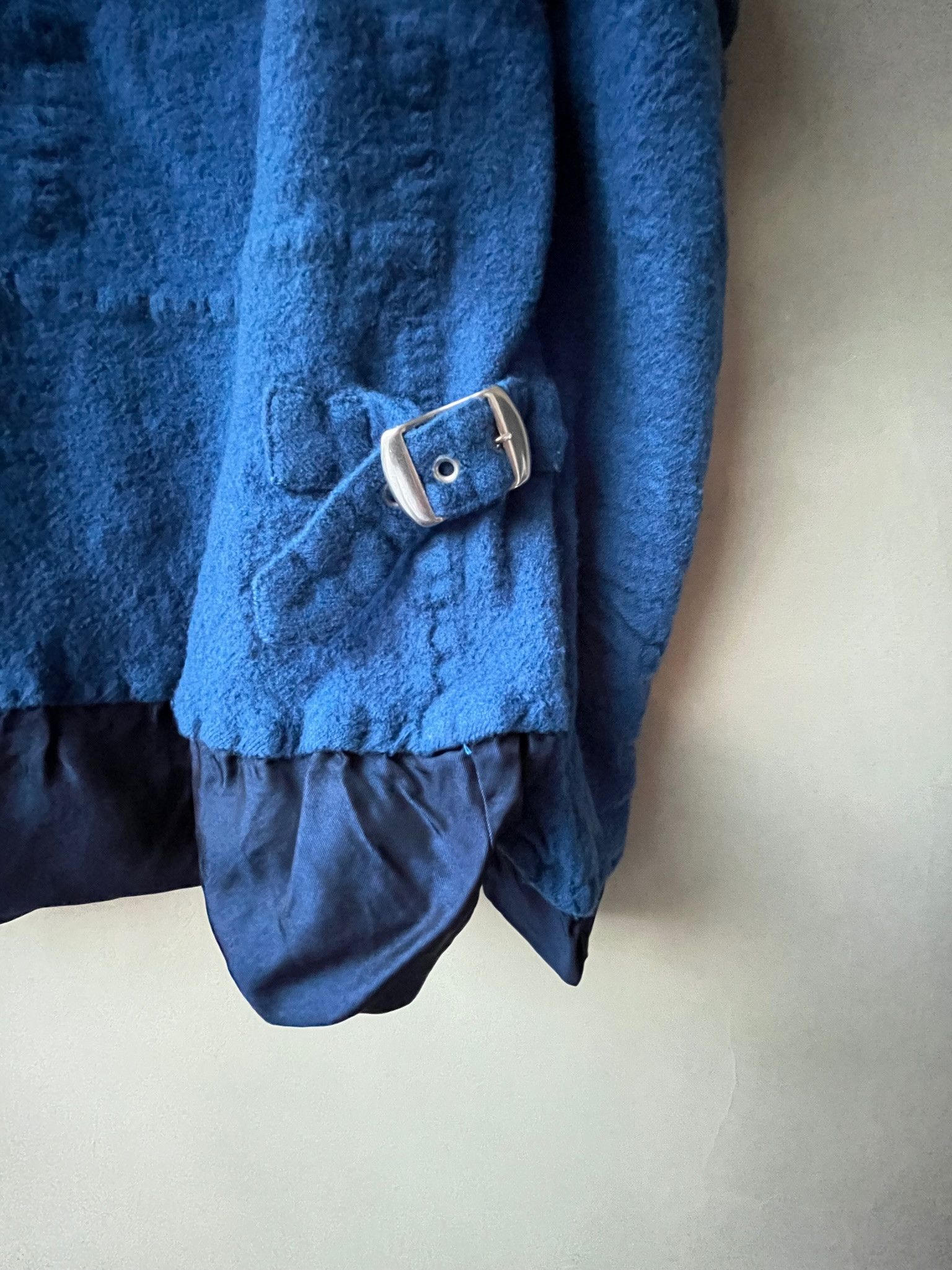 Junya Watanabe Junya Watanabe Comme des Garcons Boiled Wool Biker Jacket Size US XS / EU 42 / 0 - 7 Thumbnail