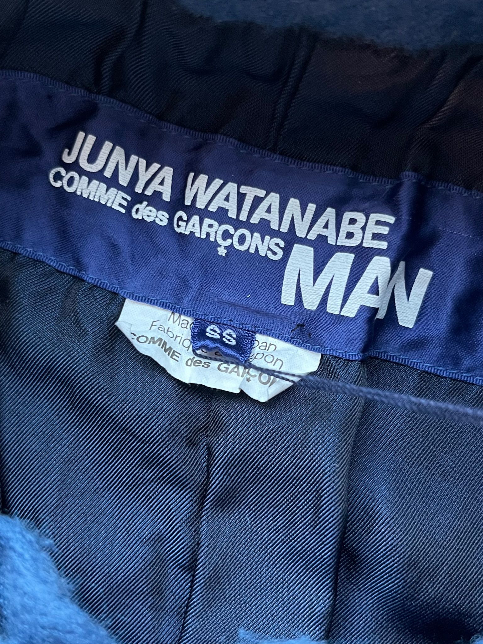 Junya Watanabe Junya Watanabe Comme des Garcons Boiled Wool Biker Jacket Size US XS / EU 42 / 0 - 9 Thumbnail