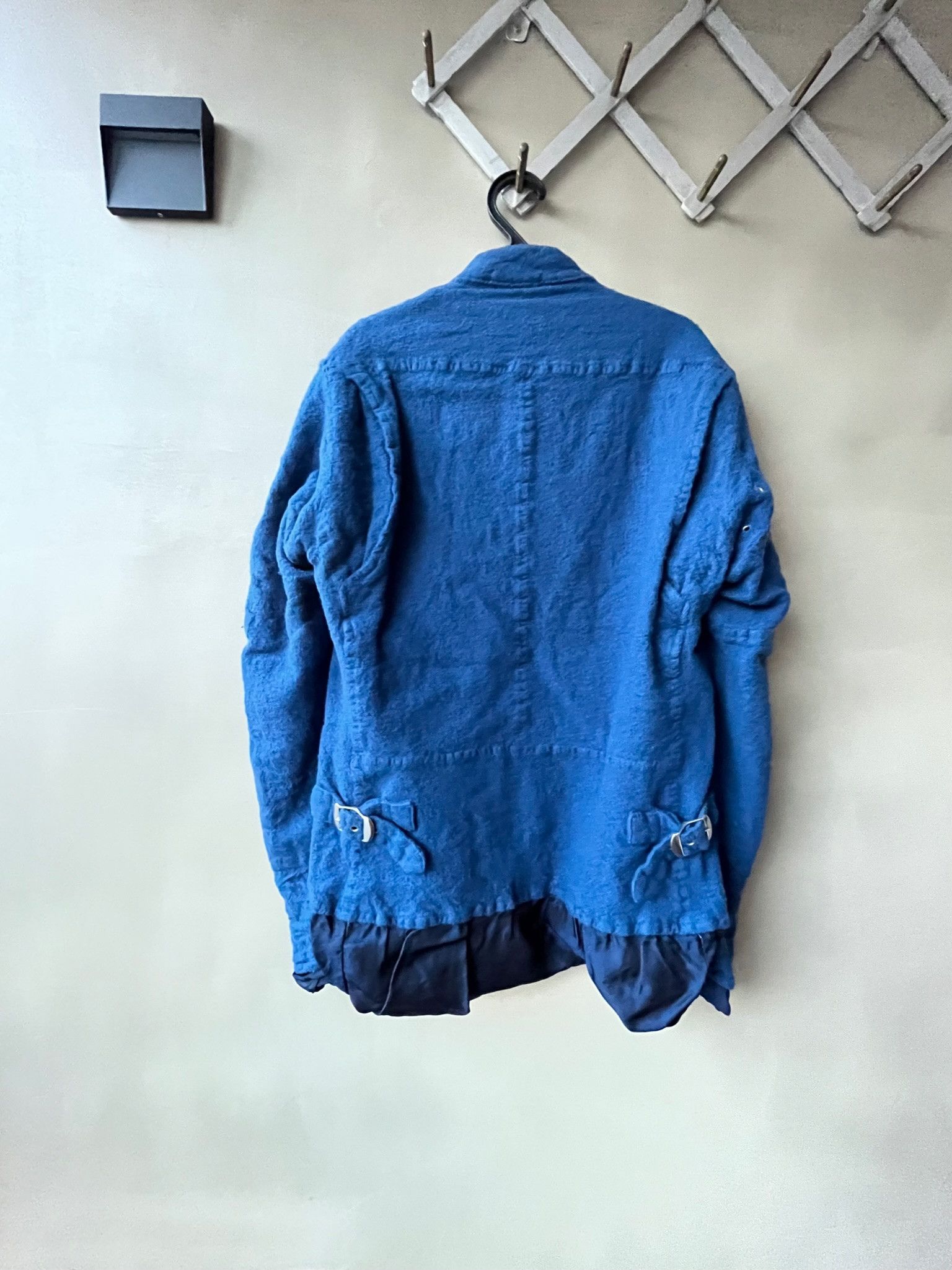 Junya Watanabe Junya Watanabe Comme des Garcons Boiled Wool Biker Jacket Size US XS / EU 42 / 0 - 2 Thumbnail