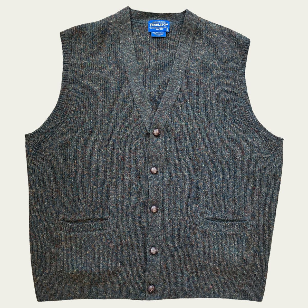 Pendleton Pendleton 100% Shetland Wool Vest | Grailed