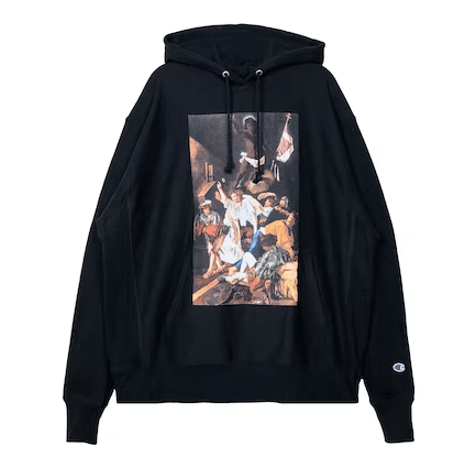 DENIM TEARS Denim Tears Cee-Lo NY Zip Hoodie – Black | Grailed
