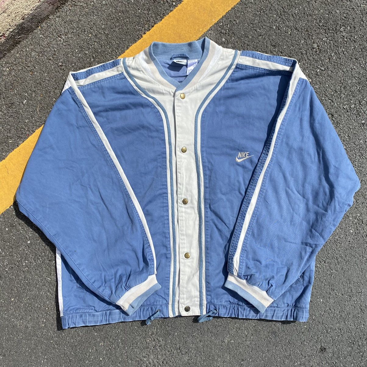 Nike Rare Vintage Nike Spell Out American Classic 90s Jacket Size US XL / EU 56 / 4 - 2 Thumbnail