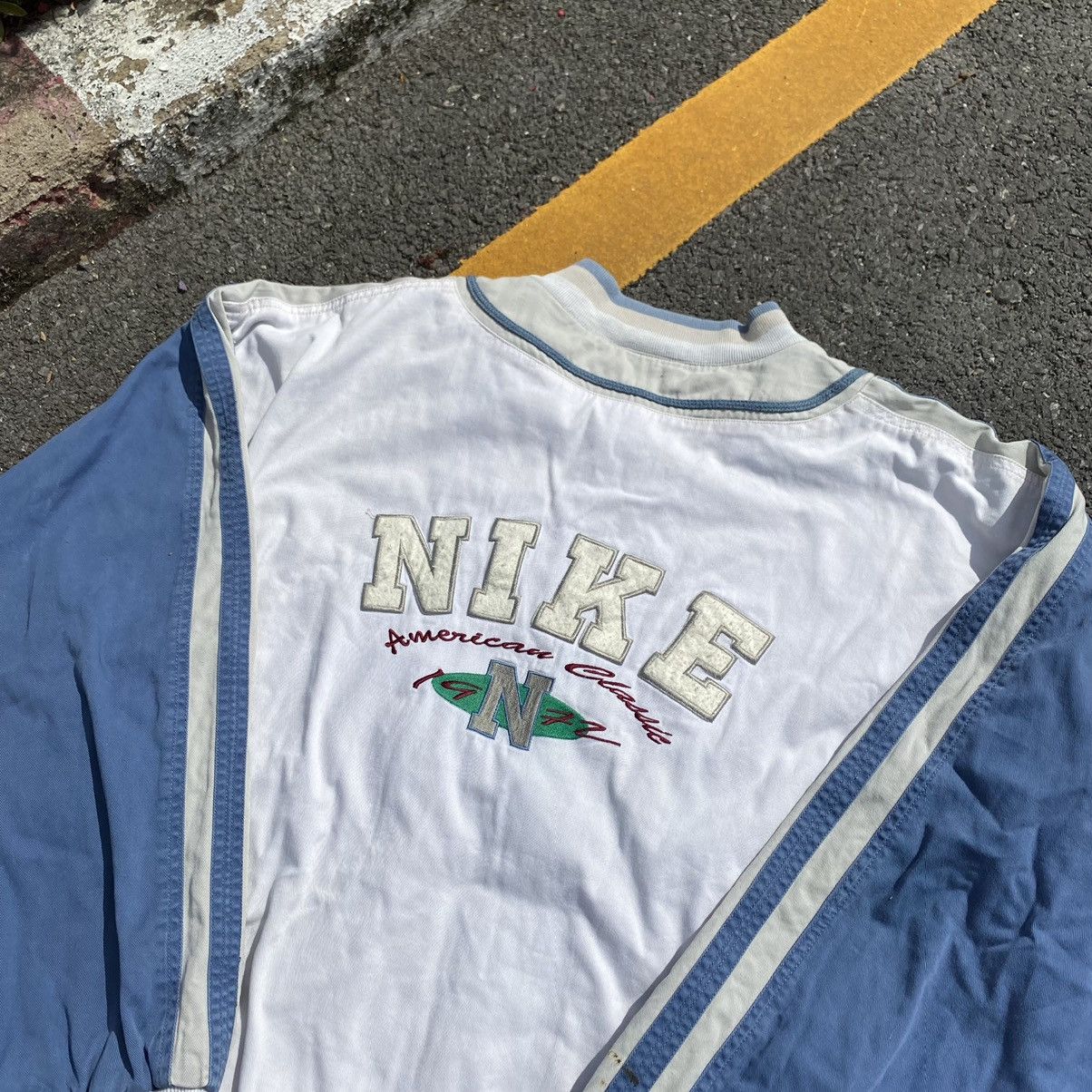 Nike Rare Vintage Nike Spell Out American Classic 90s Jacket Size US XL / EU 56 / 4 - 4 Thumbnail