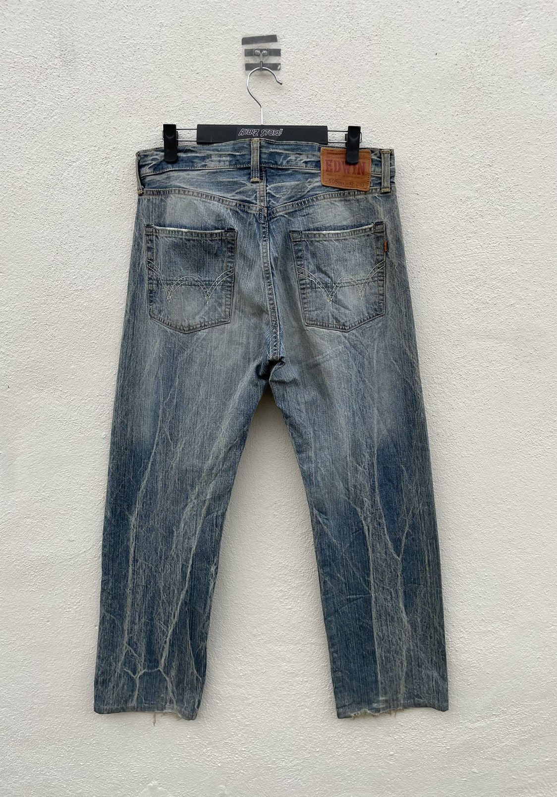 Edwin × Vintage Edwin 505 BXX Selvedge Jeans Made in Japan Size US 32 / EU 48 - 8 Thumbnail