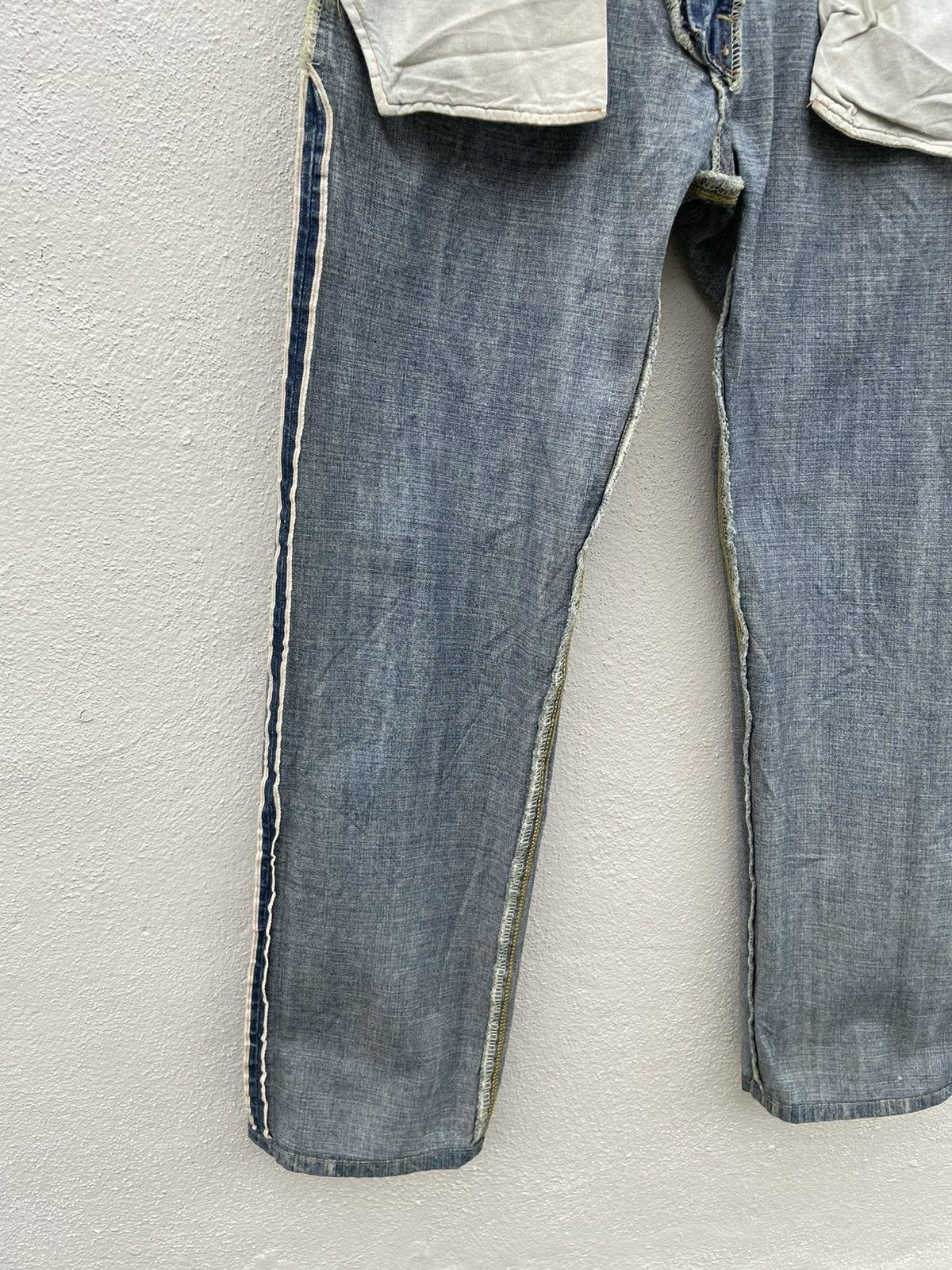Edwin × Vintage Edwin 505 BXX Selvedge Jeans Made in Japan Size US 32 / EU 48 - 17 Thumbnail
