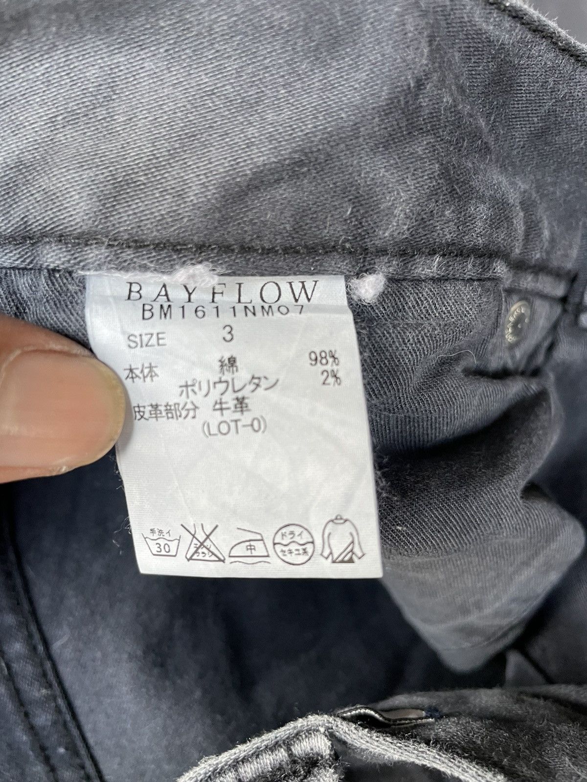Japanese Brand Japanese Brand Bayflow zig Zag Design Skinny Jeans Size US 32 / EU 48 - 13 Thumbnail