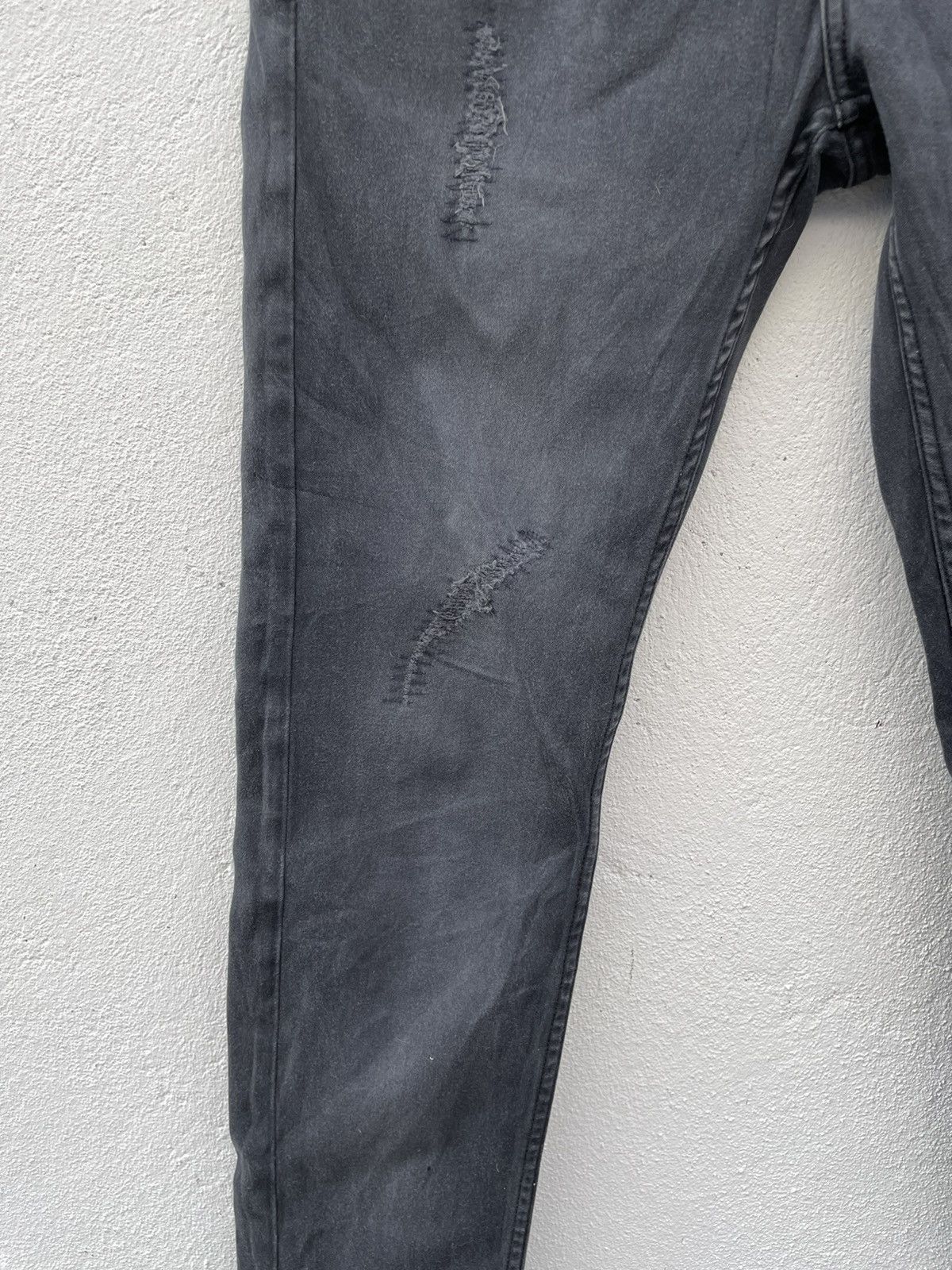 Japanese Brand Japanese Brand Bayflow zig Zag Design Skinny Jeans Size US 32 / EU 48 - 3 Thumbnail