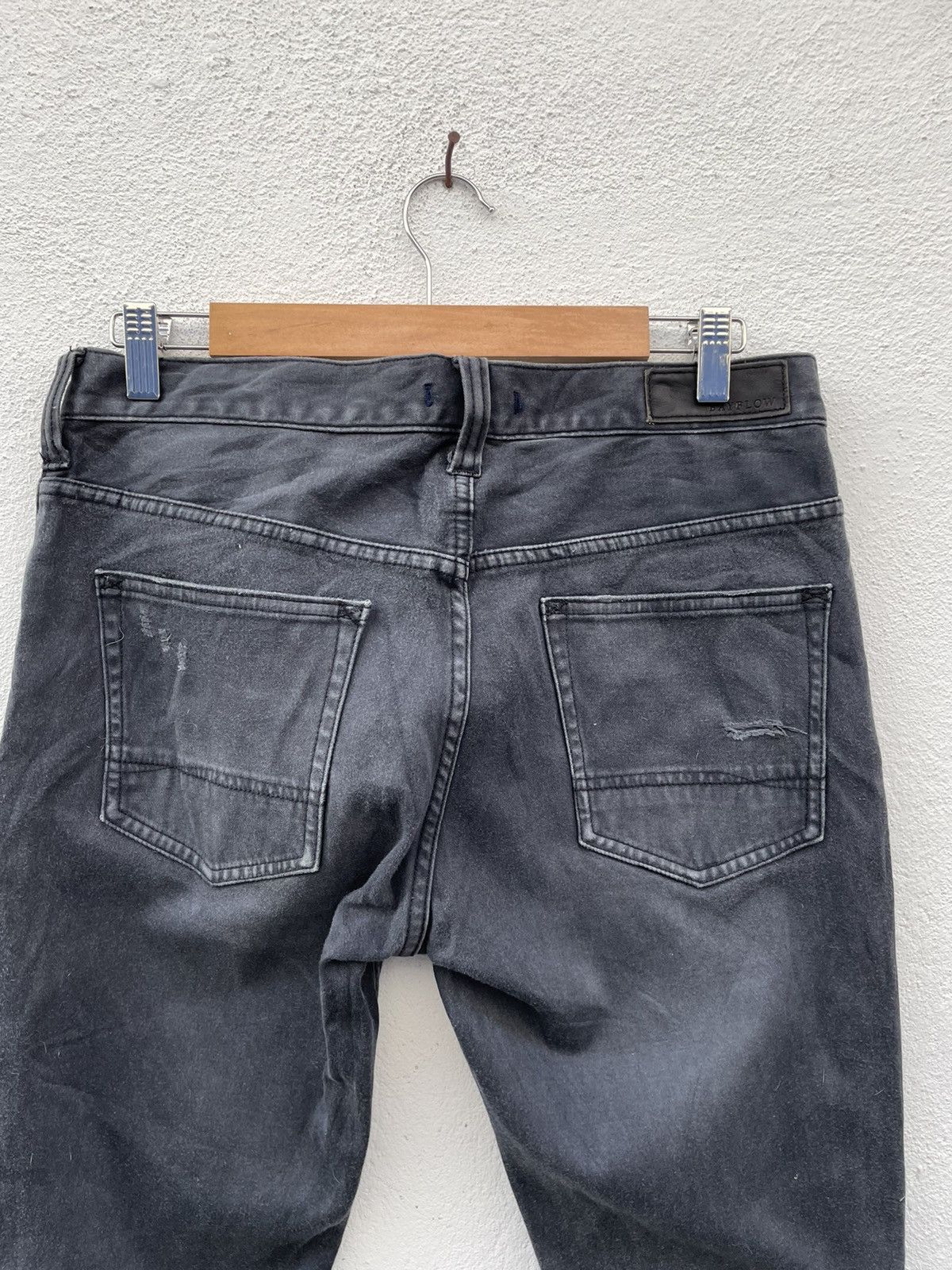 Japanese Brand Japanese Brand Bayflow zig Zag Design Skinny Jeans Size US 32 / EU 48 - 9 Thumbnail