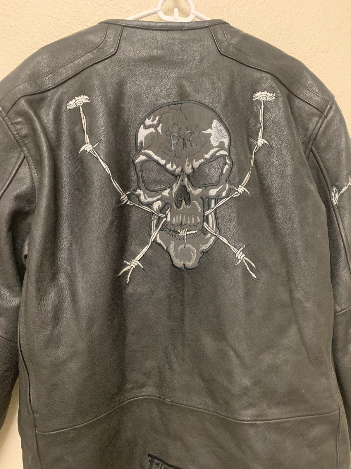 Other Vintage 90’s First Racing Motorcycle Skulls Leather Jacket Size US XL / EU 56 / 4 - 15 Thumbnail