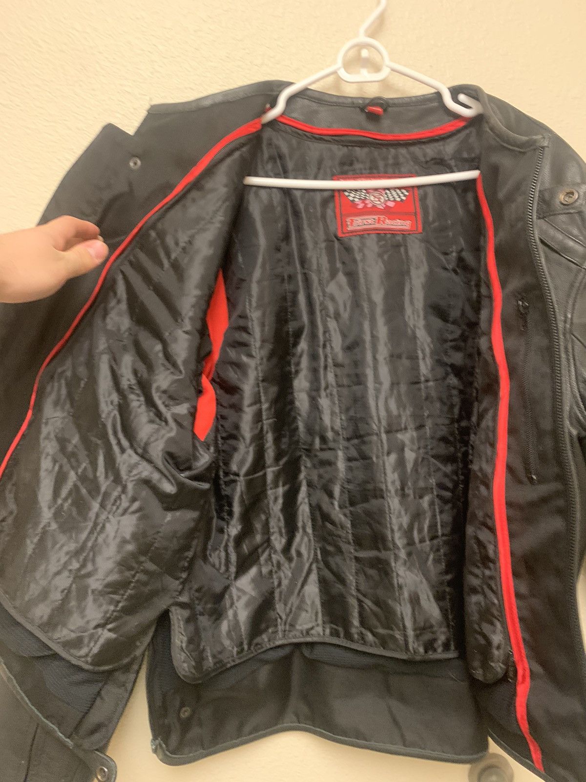 Other Vintage 90’s First Racing Motorcycle Skulls Leather Jacket Size US XL / EU 56 / 4 - 8 Thumbnail