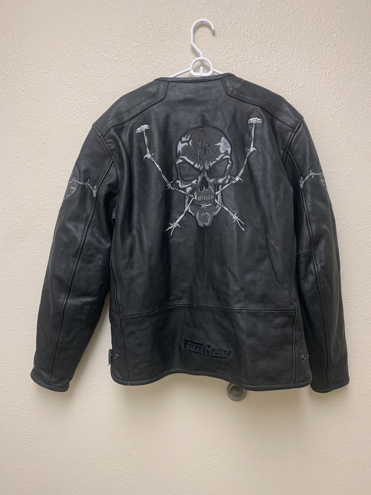 Other Vintage 90’s First Racing Motorcycle Skulls Leather Jacket Size US XL / EU 56 / 4 - 14 Thumbnail