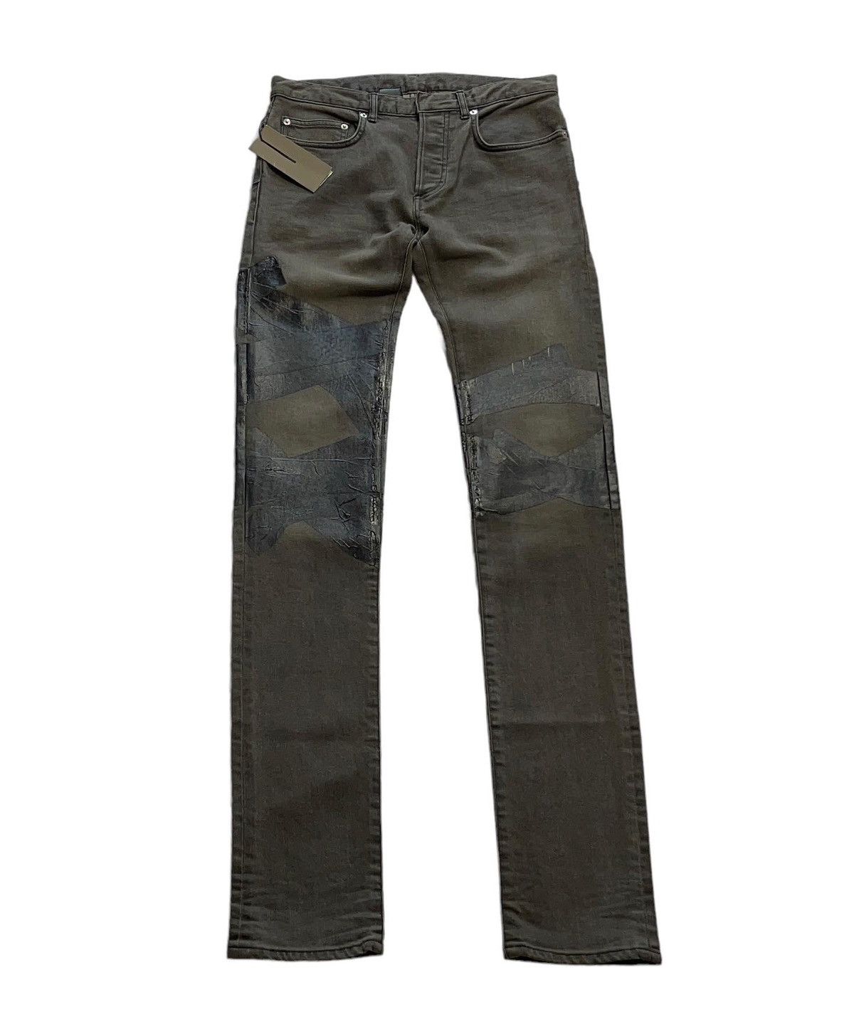 Dior Dior Homme AW13 Black Tape Denim Size US 29 - 1 Thumbnail