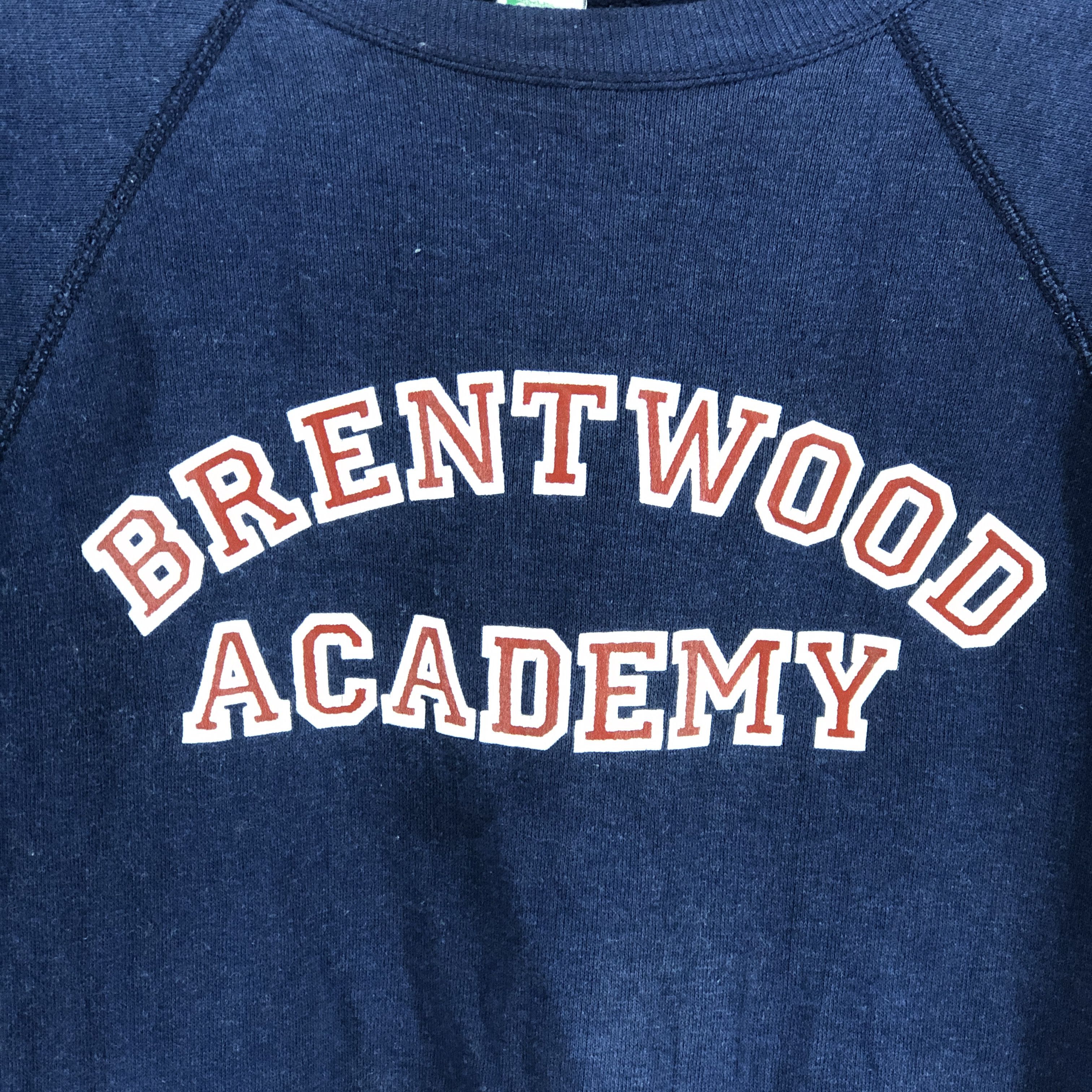 Vintage 90s BRENTWOOD ACADEMY by DISCUS ATHLETIC Sweatshirt #2734-99 Size US S / EU 44-46 / 1 - 3 Thumbnail