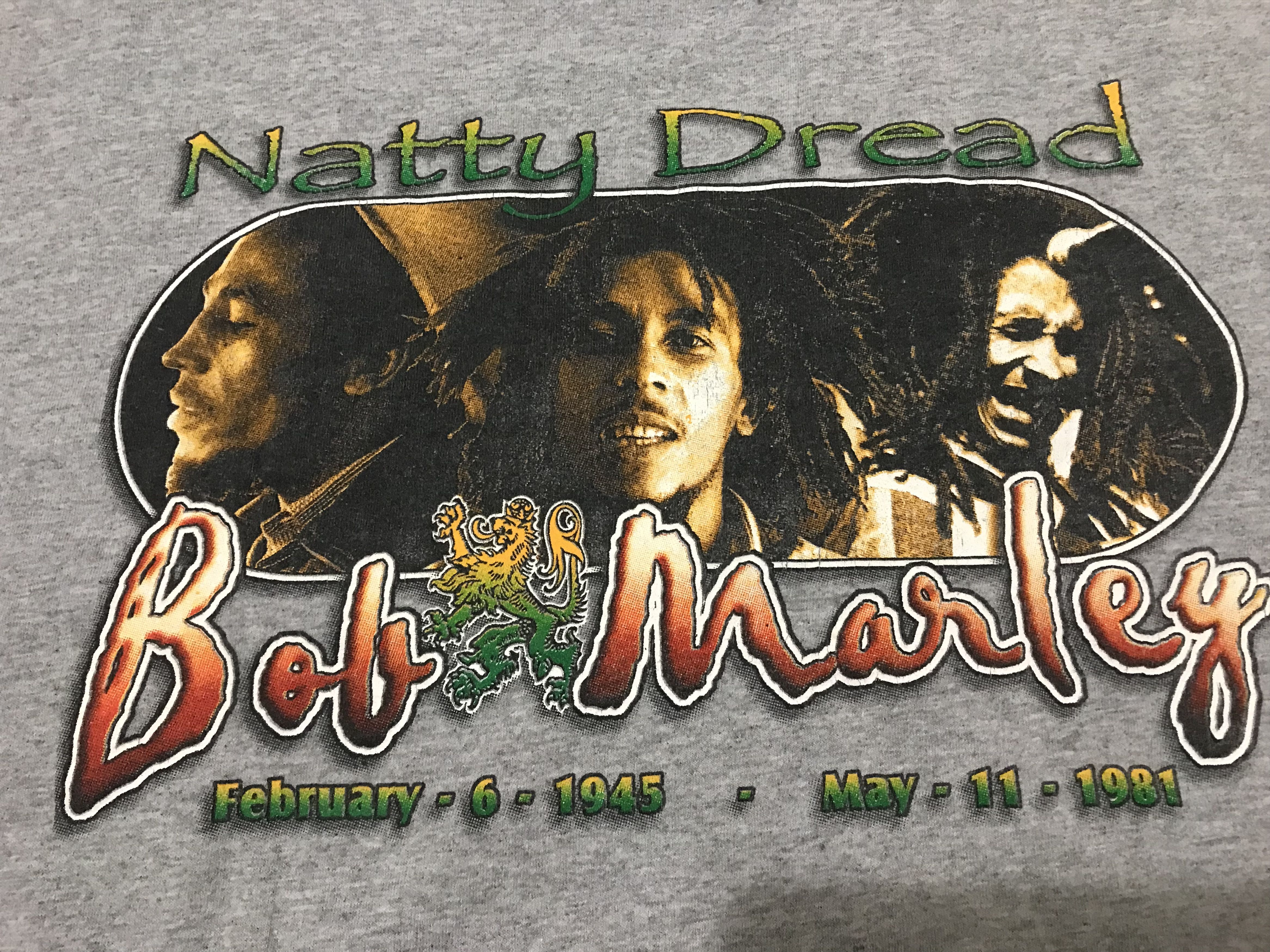 Bob Marley Vintage 2000 Robert Nesta Marley (Bob Marley) Tshirt Size US XL / EU 56 / 4 - 5 Thumbnail