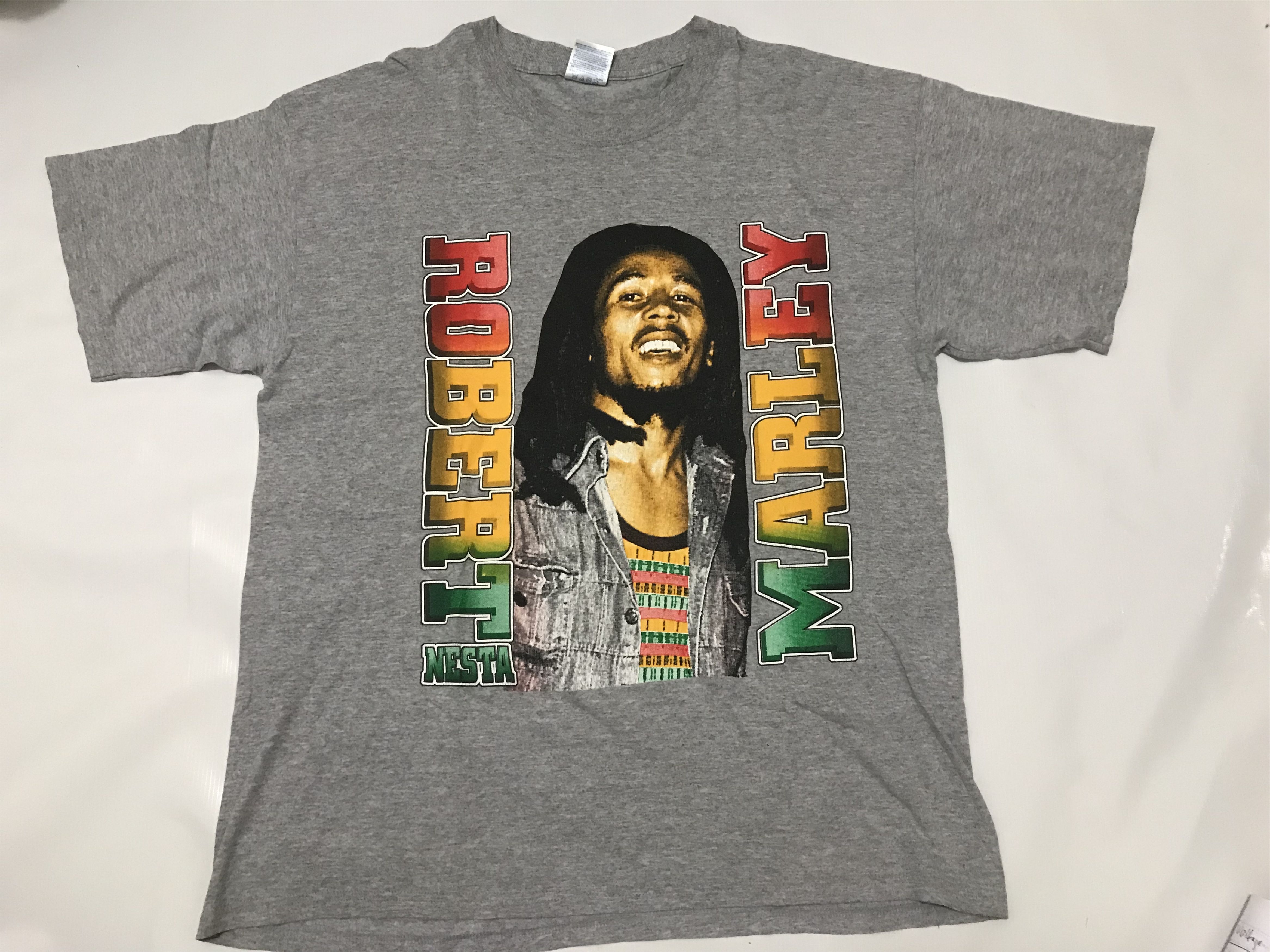 Bob Marley Vintage 2000 Robert Nesta Marley (Bob Marley) Tshirt Size US XL / EU 56 / 4 - 8 Thumbnail