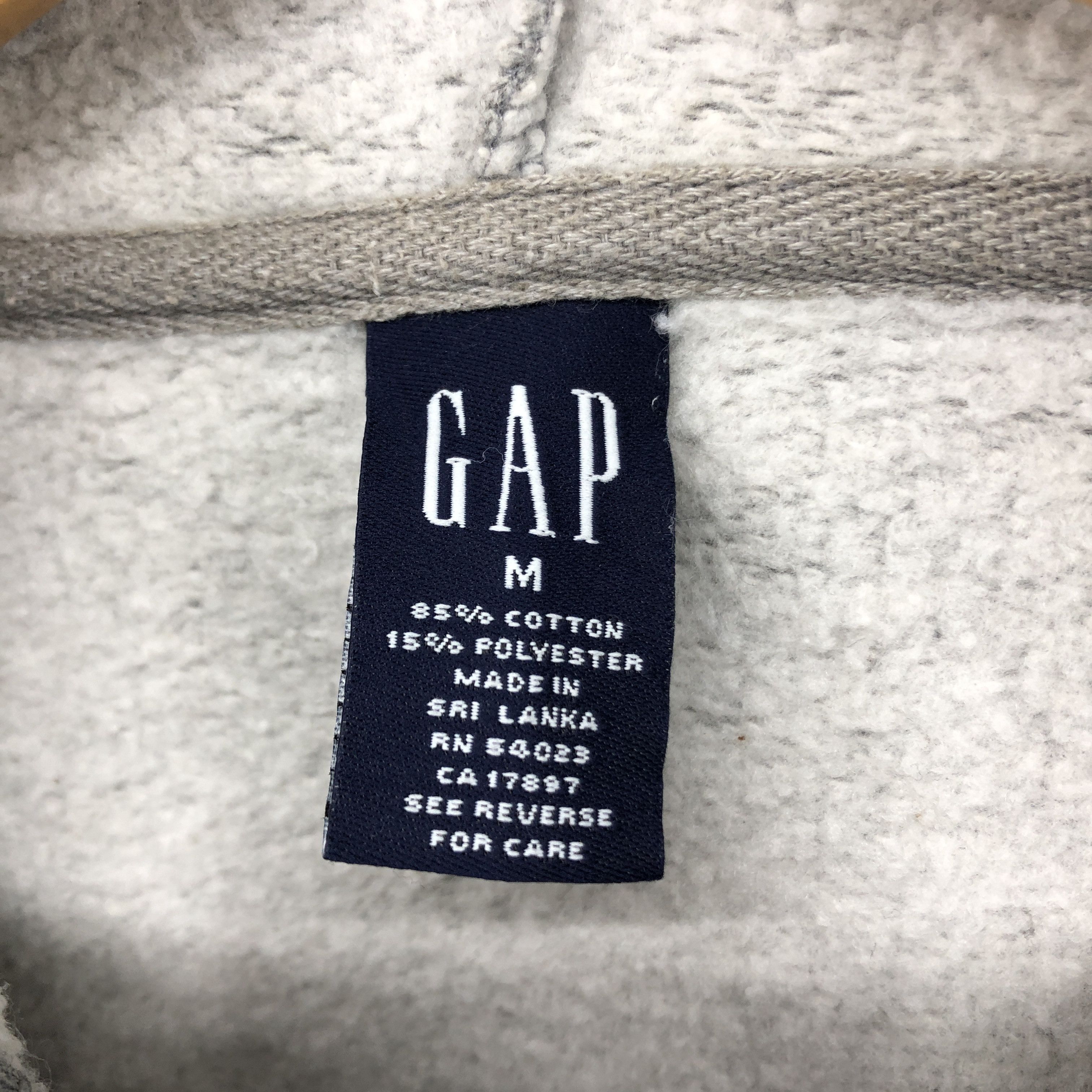 Gap GAP Women Zipper Hoodie #2681-78 Size M / US 6-8 / IT 42-44 - 4 Thumbnail