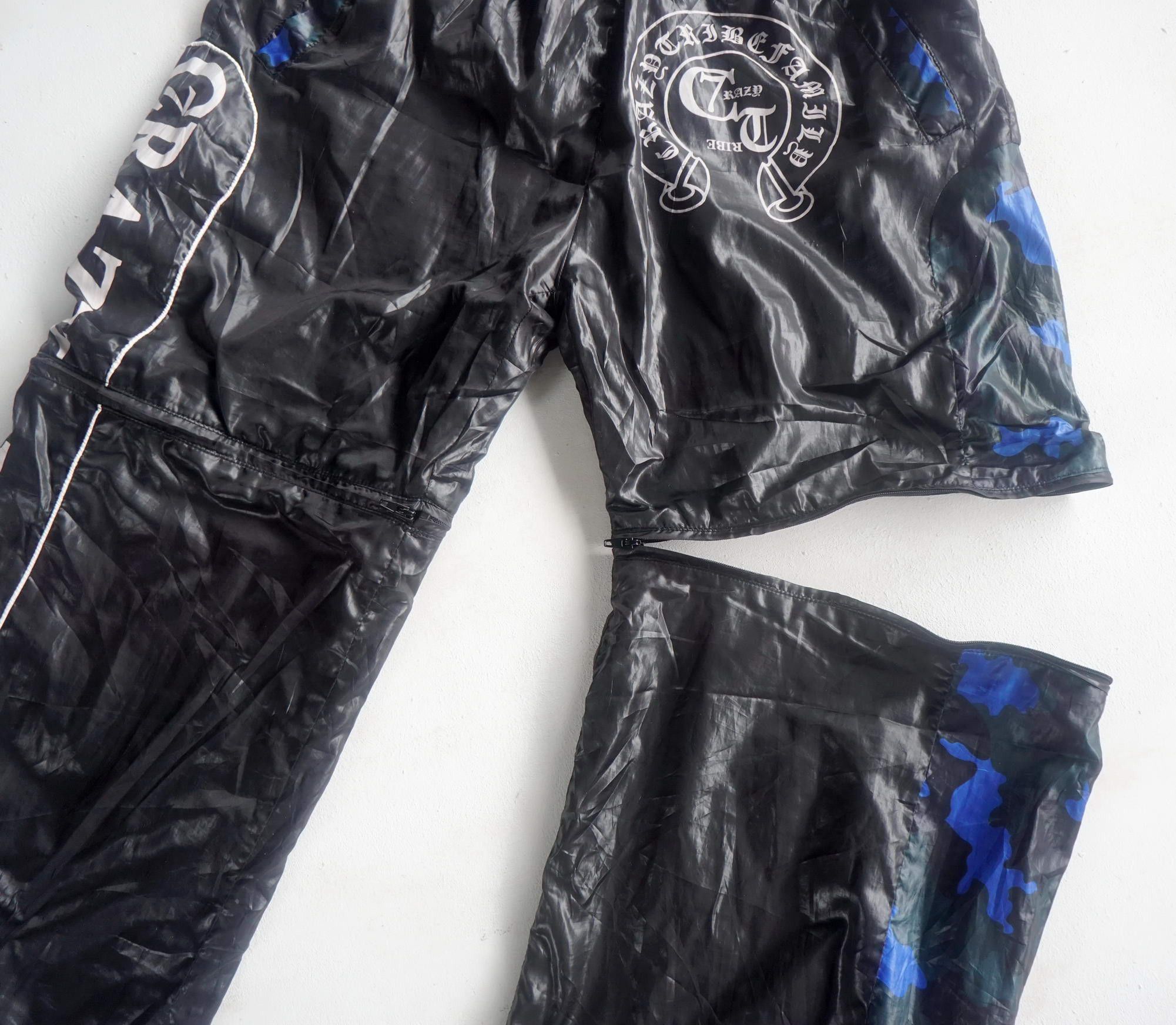 Japanese Brand CRAZY TRIBE Detachable Sweatpants Size US 29 - 10 Thumbnail