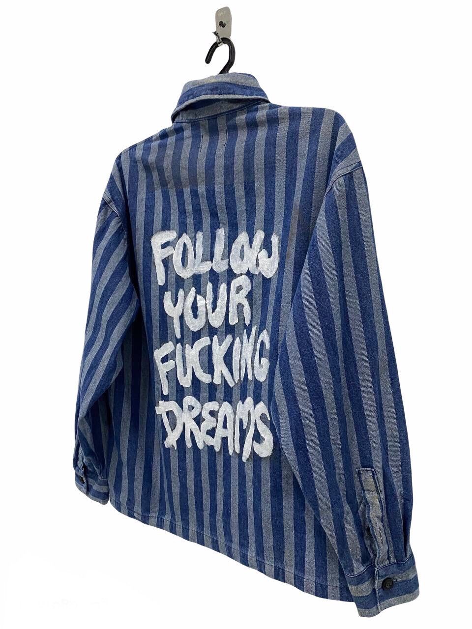 Japanese Brand FOLLOW YOUR FUCKING DREAM MULTI POCKET JACKET cw21 Size US M / EU 48-50 / 2 - 5 Thumbnail