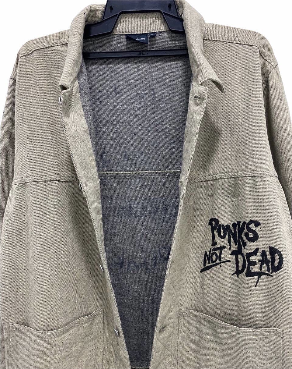 Japanese Brand Just Another Anarchiest Punk Jacket Punk Not Dead Size US L / EU 52-54 / 3 - 10 Thumbnail