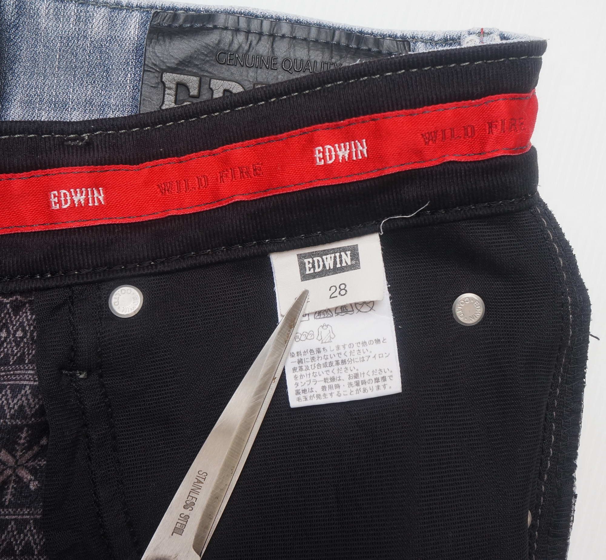 Edwin EDWIN Wild Fire E53WFP Stretchable Jeans Size US 28 / EU 44 - 13 Thumbnail
