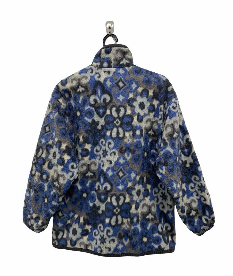 Japanese Brand × Vintage Vintage All Over Print Fiore Fleece Sweatshirt Size US M / EU 48-50 / 2 - 6 Thumbnail