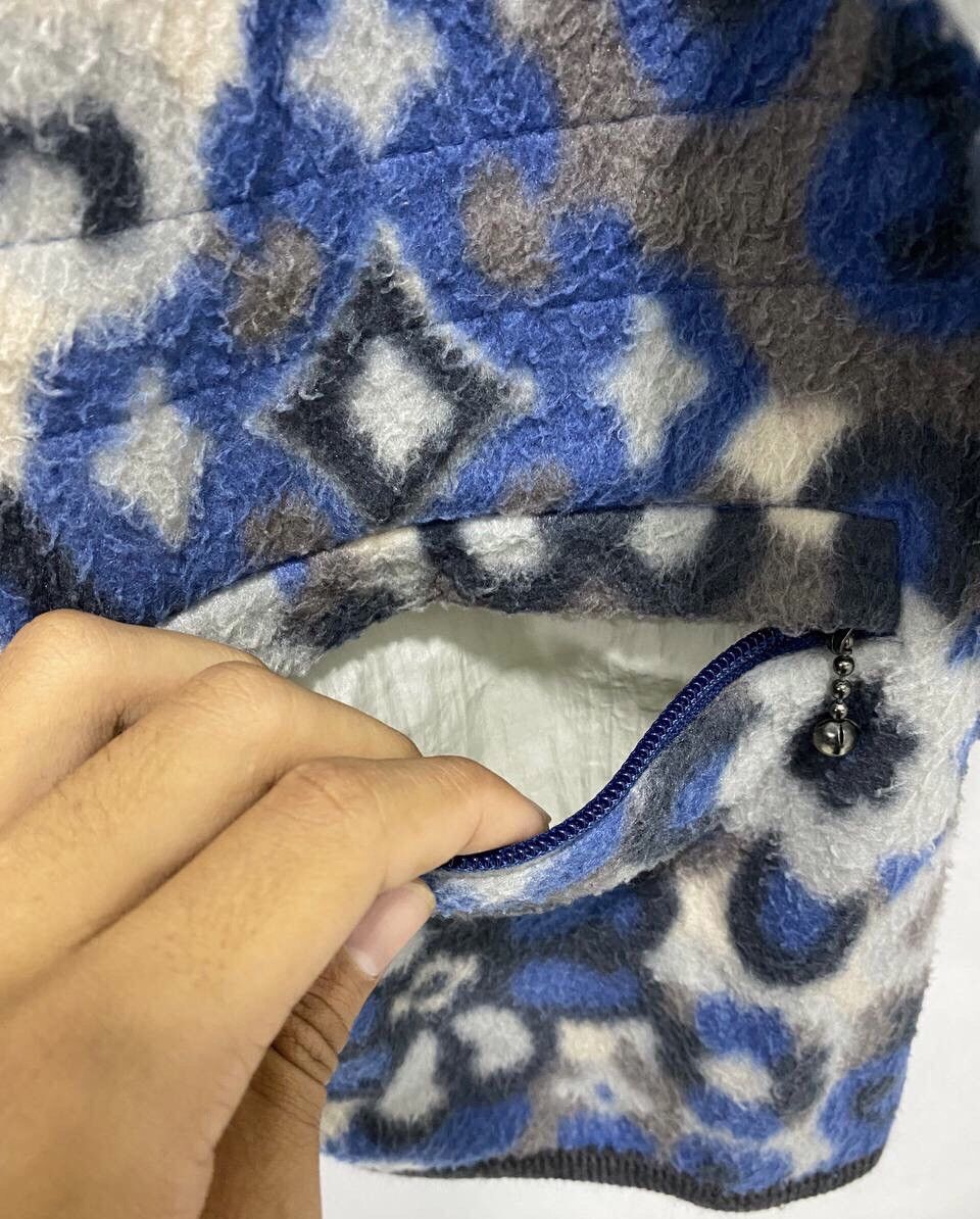 Japanese Brand × Vintage Vintage All Over Print Fiore Fleece Sweatshirt Size US M / EU 48-50 / 2 - 5 Thumbnail