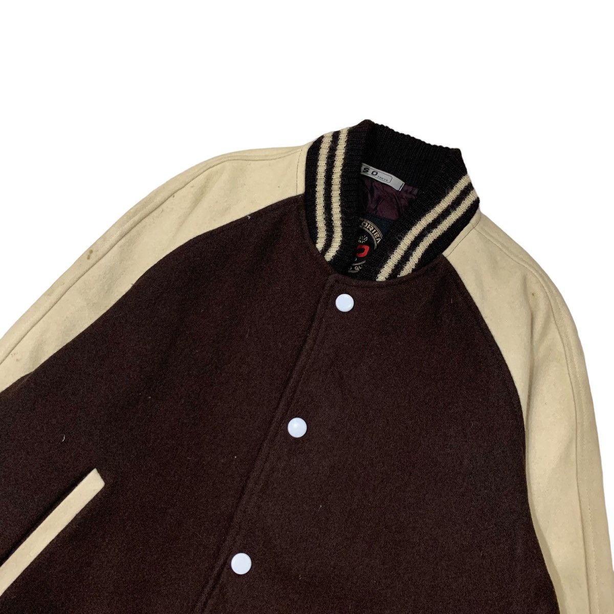 Japanese Brand × Vintage Vintage Super Orient Wool Varsity Jacket Size US S / EU 44-46 / 1 - 4 Thumbnail