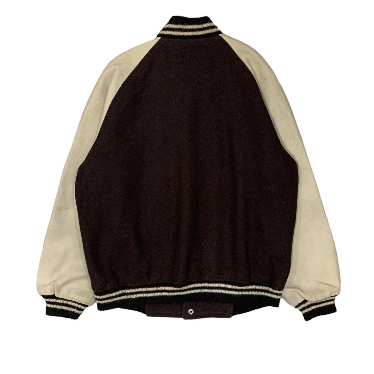 Japanese Brand × Vintage Vintage Super Orient Wool Varsity Jacket Size US S / EU 44-46 / 1 - 2 Thumbnail