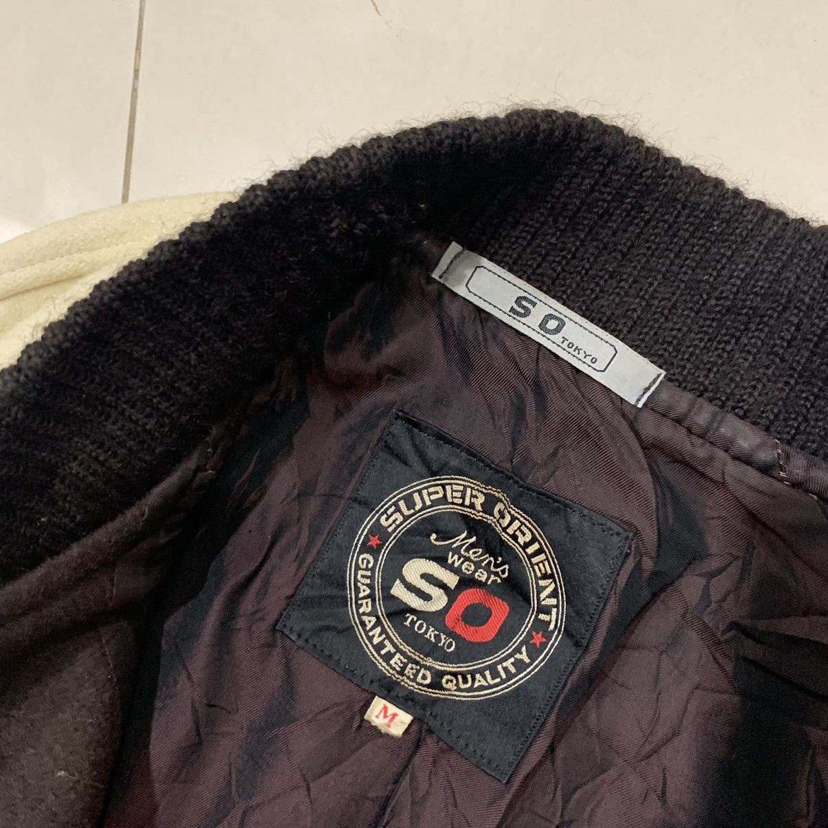 Japanese Brand × Vintage Vintage Super Orient Wool Varsity Jacket Size US S / EU 44-46 / 1 - 9 Thumbnail