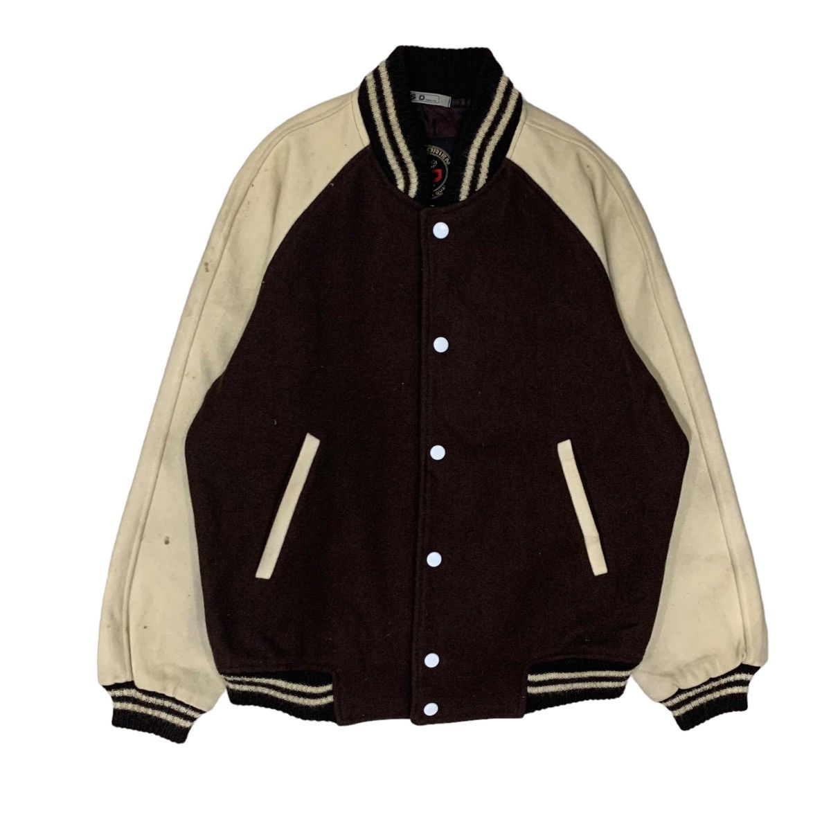 Japanese Brand × Vintage Vintage Super Orient Wool Varsity Jacket Size US S / EU 44-46 / 1 - 1 Thumbnail