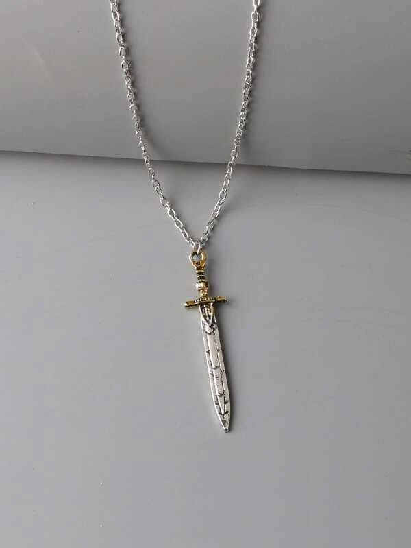 Jewelry × Vintage Sword Pendant Necklace Size ONE SIZE - 1 Thumbnail