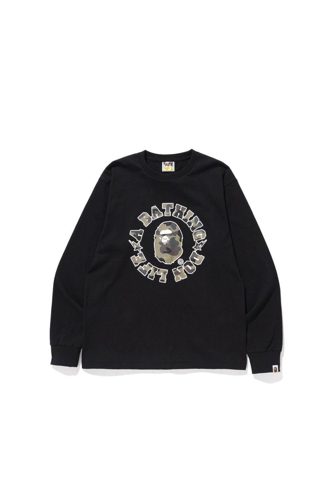Bape x Big Sean Don Life Long Sleeve Tee Black