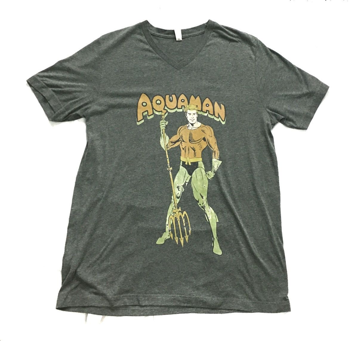 DC Comics Dc Comic AquaMan Tshirt Marvel/Advengers/Superhero/Anime/ Size US L / EU 52-54 / 3 - 1 Thumbnail