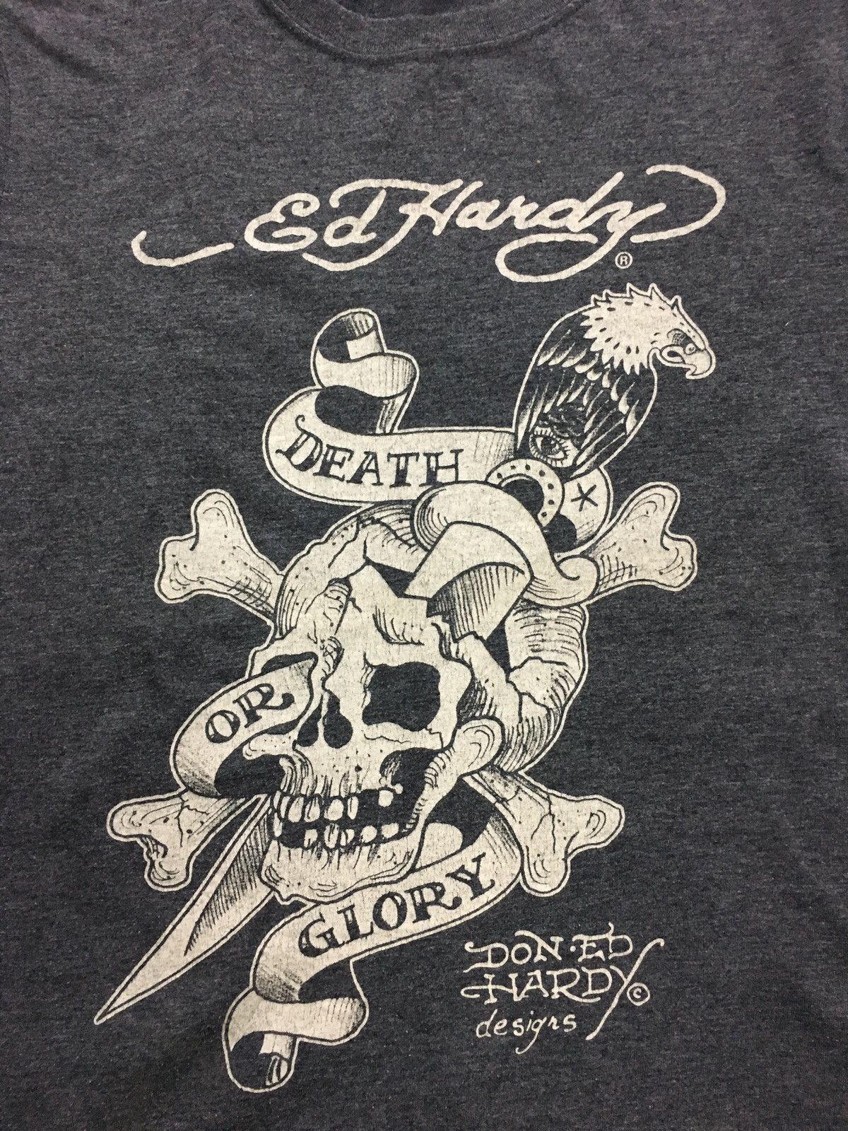 Ed Hardy Vintage Ed Hardy Seattle Design L Made in USA Travisstyles Size US XL / EU 56 / 4 - 4 Thumbnail