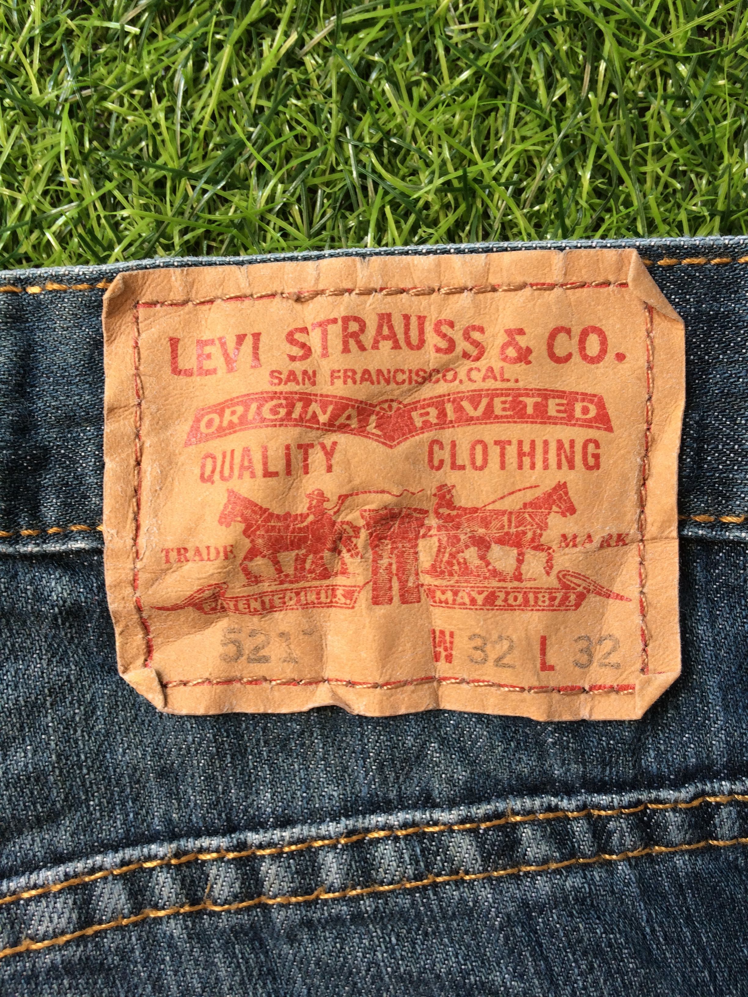 Levi's Vintage Distressed Levis 521 Jeans #B-862 Size 32" / US 10 / IT 46 - 12 Thumbnail