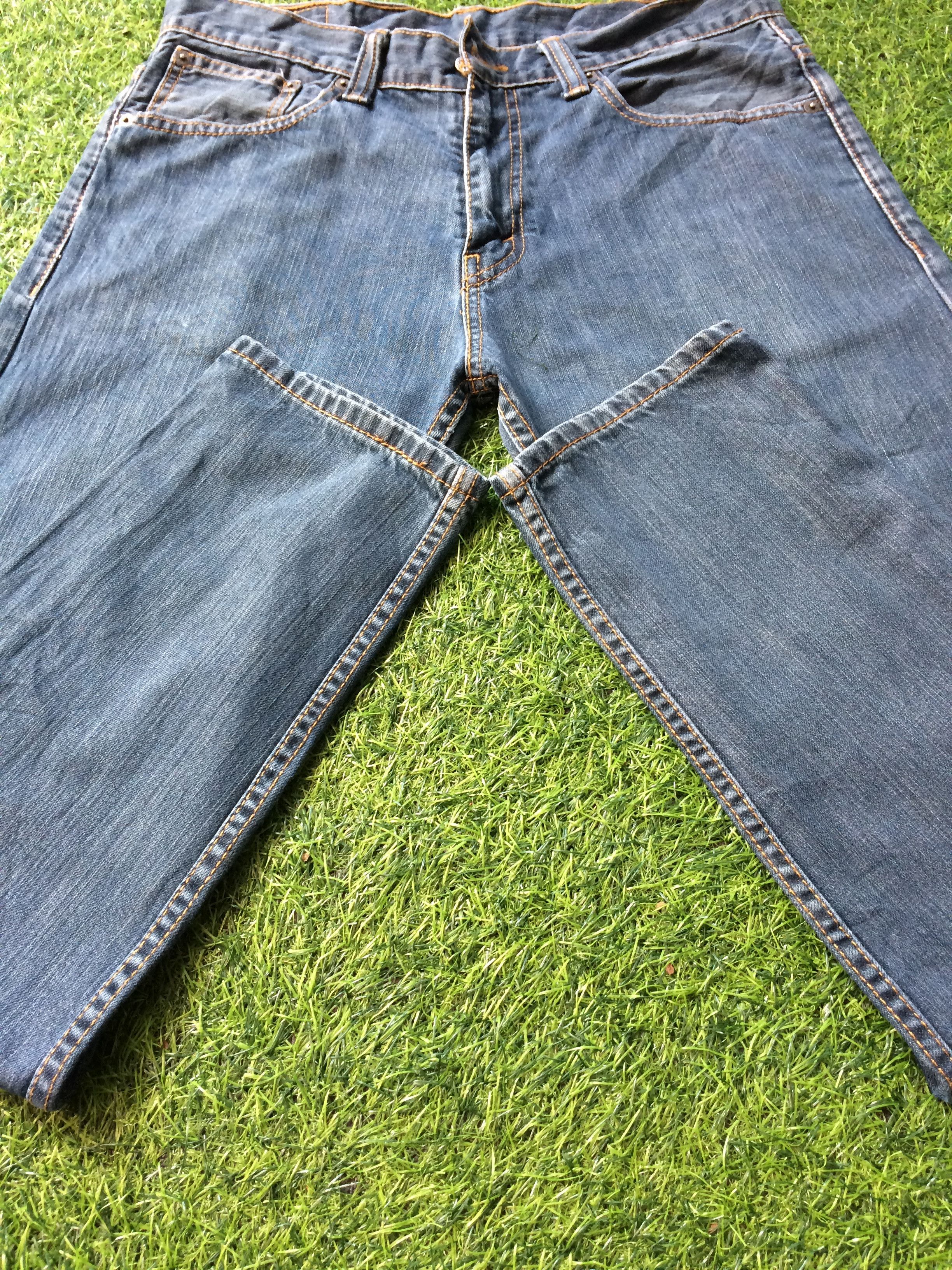 Levi's Vintage Distressed Levis 521 Jeans #B-862 Size 32" / US 10 / IT 46 - 5 Thumbnail