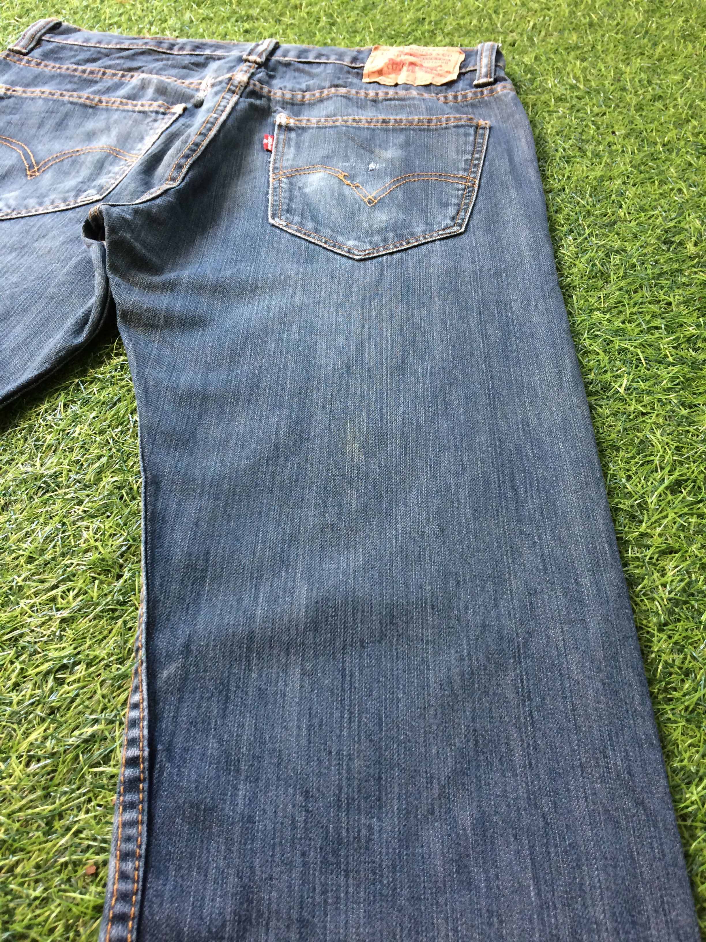 Levi's Vintage Distressed Levis 521 Jeans #B-862 Size 32" / US 10 / IT 46 - 7 Thumbnail